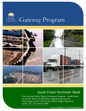 South Fraser Perimeter Road - Ministry of Transportation