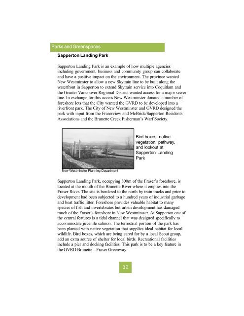 New Westminster Environmental Almanac (2917 ... - Douglas College