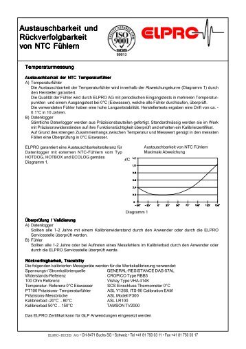 weiteren Informationen erhalten Sie in diesem ... - Elpro GmbH