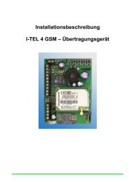 I-Tel 4 GSM Übertragungsgerät - Elpro GmbH