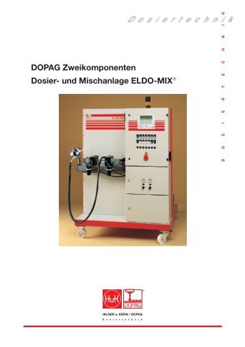 DOPAG Zweikomponenten Dosier- und Mischanlage ELDO-MIX®
