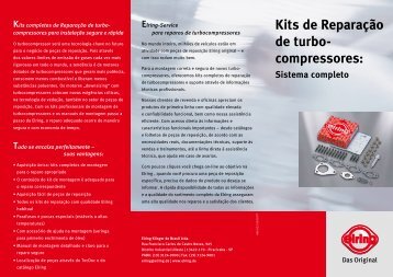 Kits de Reparação de turbo- compressores: - Elring