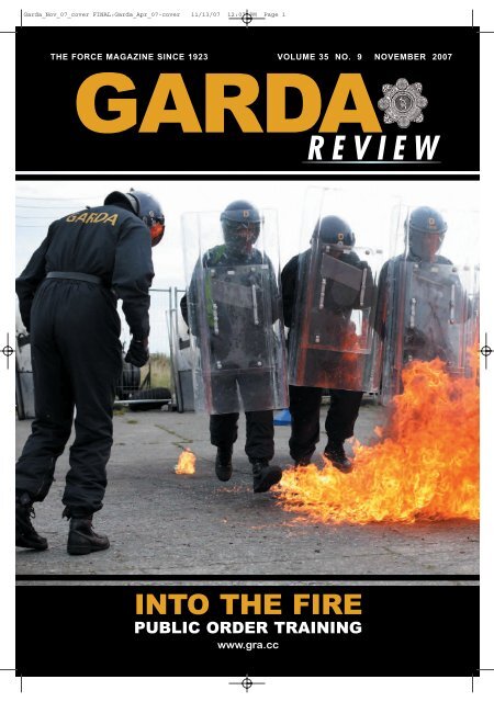 public order training - Garda Review