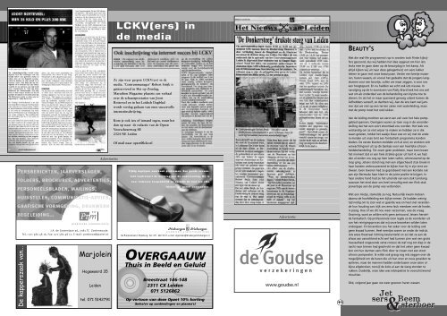 maart 2005 - LCKV Jeugdvakanties