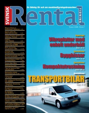 TRANSPORTBILAR - Svensk Rental