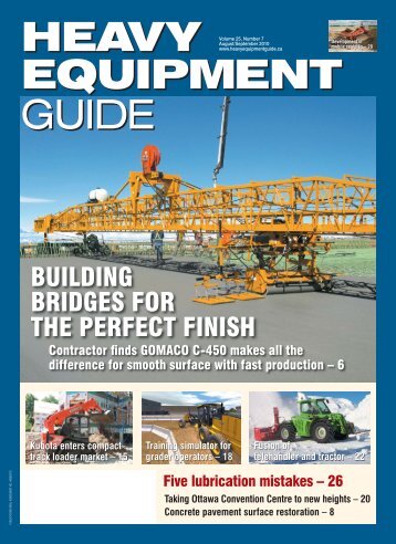 heavy equipment guide heavy equipment guide - Baum Publications ...