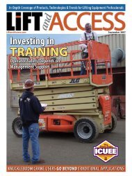 Sept 2007 Lift and Access - Maximum Capacity Media LLC