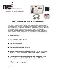 EMP-11 UNIVERSAL DEVICE PROGRAMMER - Tequipment.net