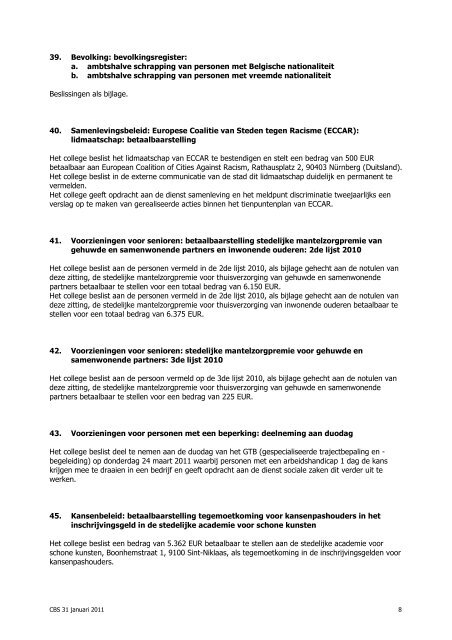 College 2011-01-31.pdf - Stad Sint-Niklaas