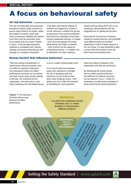 the PeoPle - OPERC - Off-highway Plant and Equipment Research ...