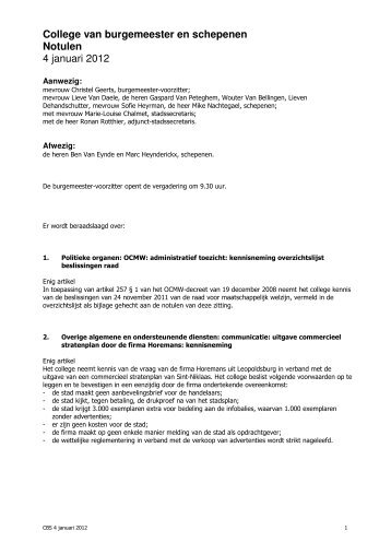 College 2012-01-04.pdf - Stad Sint-Niklaas