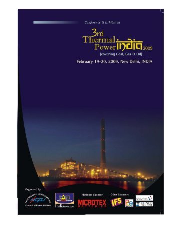 3rd Thermal Power India 2009 - India Core