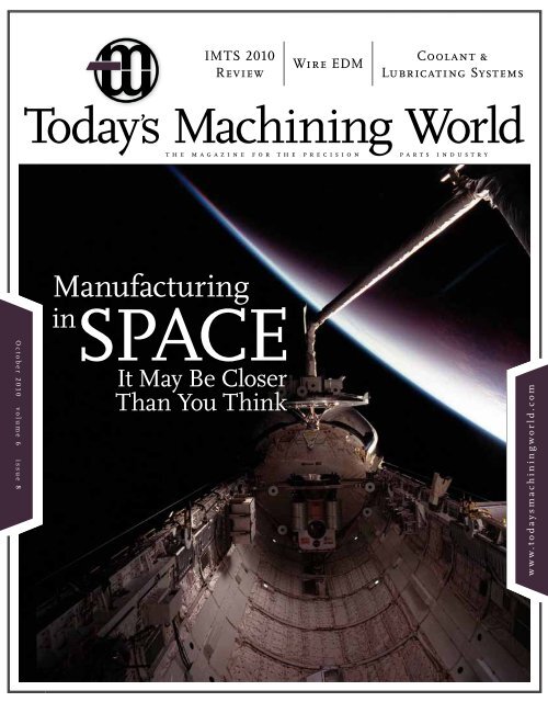 Manufacturing - Today's Machining World