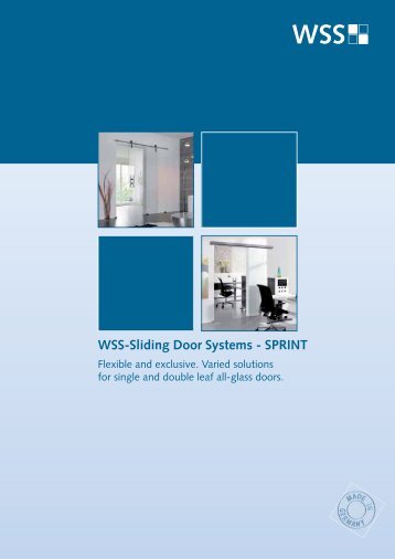 WSS-Sliding Door Systems - SPRINT