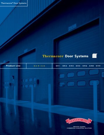 Thermacore® Door Systems Brochure - Reed Construction Data