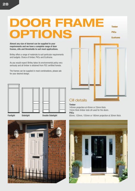 28 Door Frame Options Alm