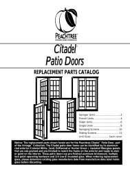 CITADEL PATIO - Peachtree Doors and Windows
