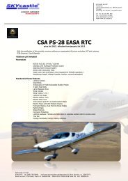 vindt U de printbare prijslijst als pdf - SKYcastle light sport aircraft ...