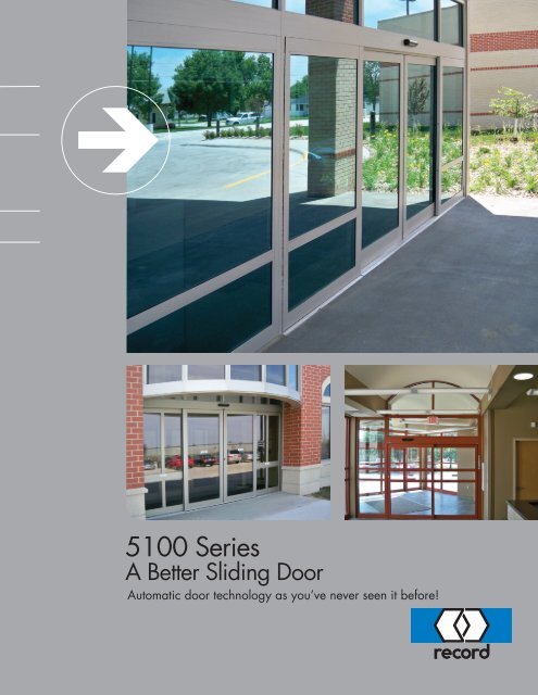 5100 Series Sliding Doors - Record-USA