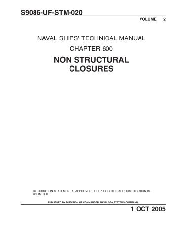 s9086-uf-stm-020(non structural closures) - Historic Naval Ships ...