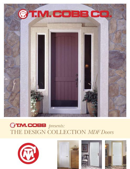 The Design ColleCTion MDF Doors - T.M. Cobb