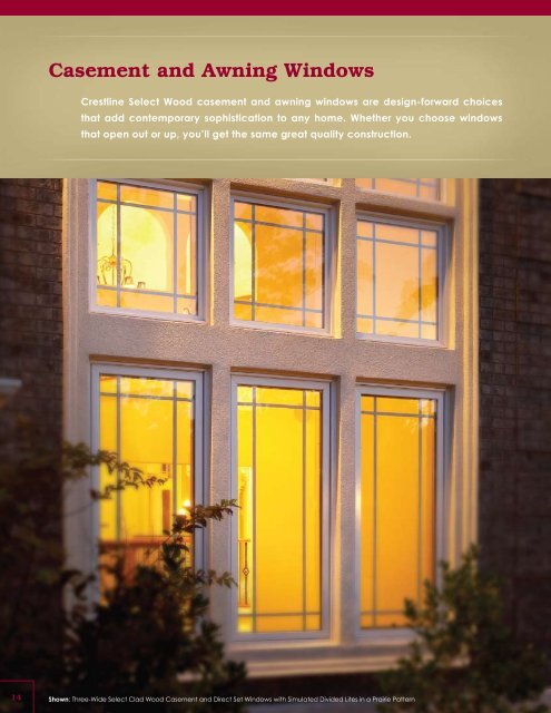 wood windows and patio doors - Crestline Windows + Doors