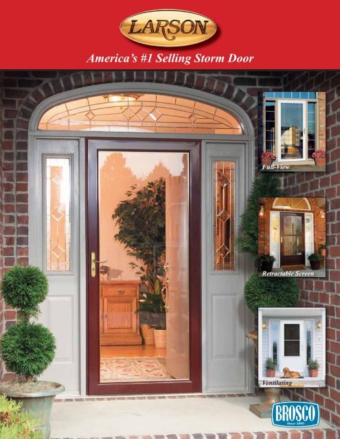 America's #1 Selling Storm Door - Brosco