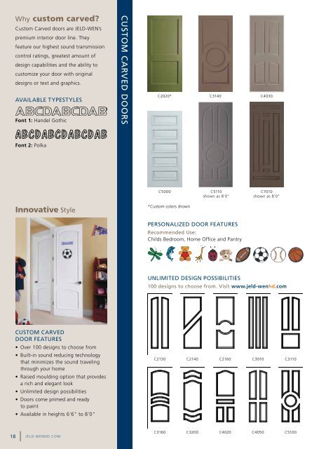 interior doors - JELD-WEN Home Depot Products