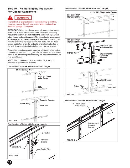 The Next Generation Garage Door Installation & Maintenance - Clopay