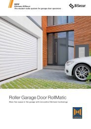 Roller Garage Door RollMatic - Garage doors