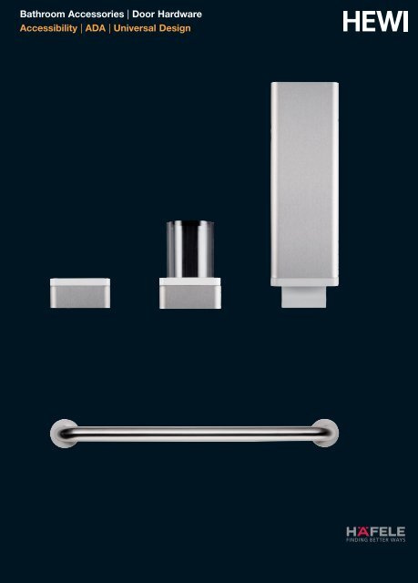 Bathroom Accessories | Door Hardware Accessibility | ADA ... - Häfele