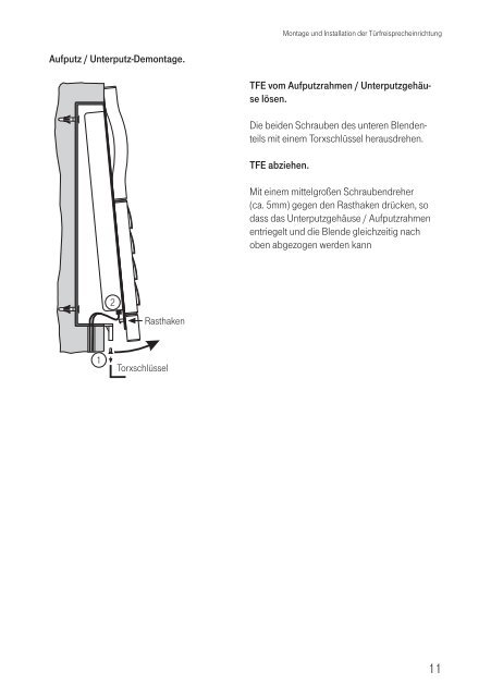 Bedienungsanleitung DoorLine a/b T01-T04 - Telegärtner Elektronik ...