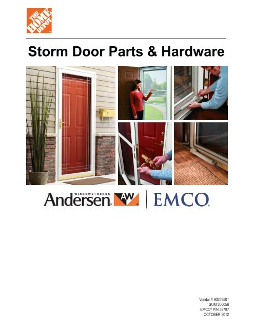 Installaphobia Andersen And Emco Easy Storm Door Installation Overview Andersen Windows Youtube