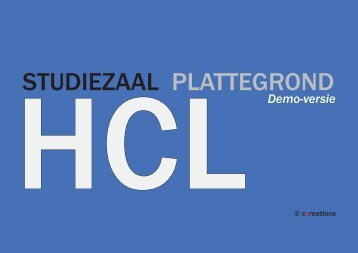 HCL STUDIEZAAL PLATTEGROND