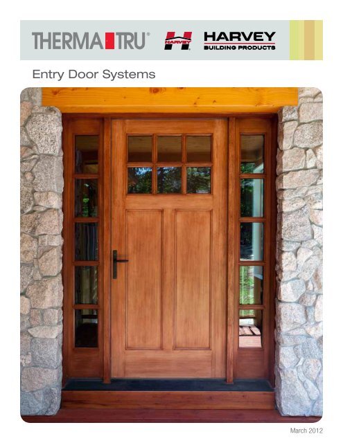 Harvey Therma-Tru Entry Door Systems - Harvey Building Products