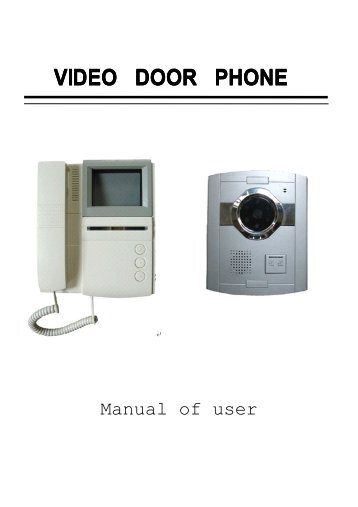 Video Doorphone Инструкция На Русском Языке Video Doorphone Инструкция На Русском Языке