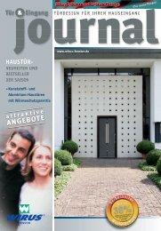 Haustüren Journal von Wirus mit Füllung von DPI - Haustüren-Shop ...