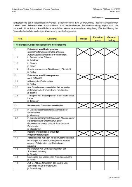 Vertrag (Bodenmechanik, Erd- und Grundbau)