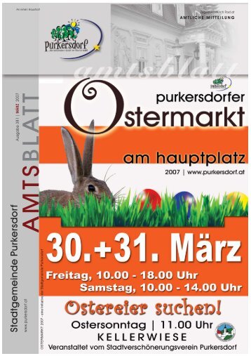 Amtsblatt 381 (3 MB) - Purkersdorf