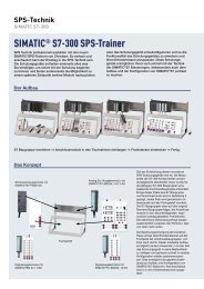 SIMATIC® S7-300 SPS-Trainer