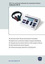 Audiometer MA 30