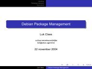 Debian Package Management - debian.org Developers LDAP Search
