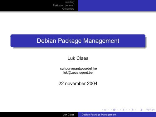 Debian Package Management - debian.org Developers LDAP Search