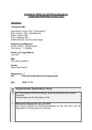 Protokoll Nr. 05/2011 der öffentlichen Sitzung des ... - Eltville