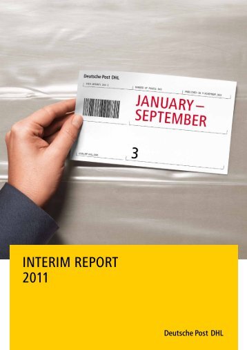 Interim Report 9M 2011 - Deutsche Post DHL