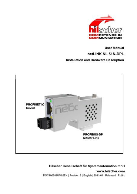 netLINK NL 51N-DPL - Hilscher