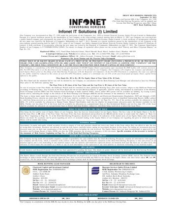 Infonet IT Solutions (I) Limited - Moneycontrol.com