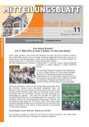 KW11 - Stadt Elzach