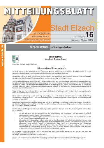 KW16 - Stadt Elzach