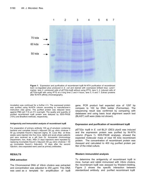 Microbiology Research - Academic Journals